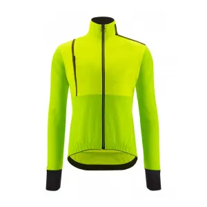 SANTINI Cyklistická zateplená bunda - VEGA ABSOLUTE - zelená #2520663