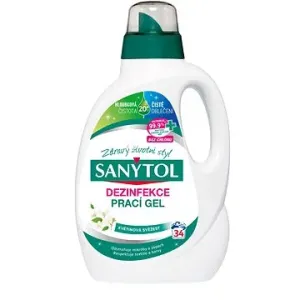 SANYTOL dezinfekční prací gel květinová svěžest 1,7 l (34 praní)