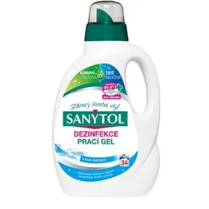 SANYTOL dezinfekční prací gel s vůní svěžesti 1,7 l (34 praní)