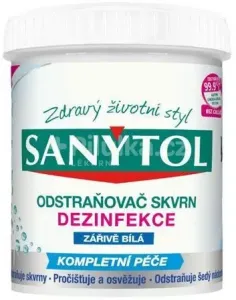 Sanytol - Dezinfekční odstraňovač skvrn – Zářivě bílá 450g