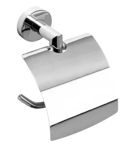 SAPHO XR702 X-Round držák toaletního papíru s krytem, stříbrná