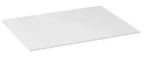 SAPHO SKARA deska Rockstone 81,2x12x46cm, bílá mat CG028-0101