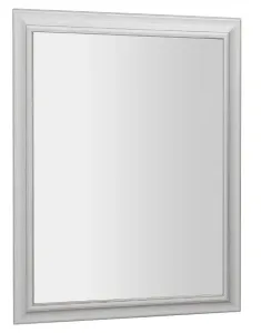 SAPHO AMBIENTE zrcadlo v dřevěném rámu 720x920, starobílá NL705