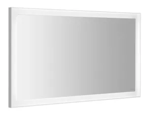 SAPHO FLUT zrcadlo s LED podsvícením 1200x700, bílá FT120