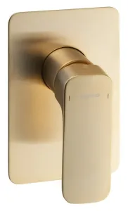SPY podomítková sprchová baterie, 1 výstup, zlato mat PY41/19