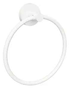 Sapho XR411W X-Round White držák ručníků kruh, bílá