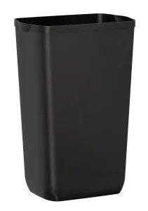 SAPHO COLORED odpadkový koš nástěnný 23l, ABS, černá mat A74201NE