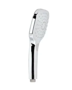 SAPHO Ruční masážní sprcha s tlačítkem, 4 režimy sprchování, 100x100, ABS/chrom 1204-24