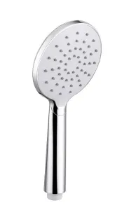 SAPHO Ruční sprcha, 1 funkce, průměr 110 mm, ABS/chrom lesk, bílá (1204-28)