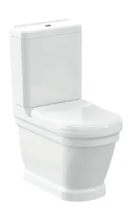 SAPHO ANTIK WC kombi, spodní/zadní odpad, bílá WCSET08-ANTIK