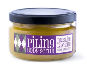 Sapunoteka Body Scrubs Lavender 300g - Levandulový tělový peeling s olivovým olejem