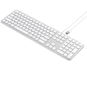 Satechi Aluminum Wired Keyboard for Mac - Silver - US