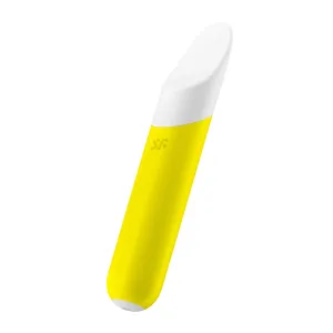 Satisfyer Ultra Power Bullet 7 - nabíjecí, vodotěsný vibrátor na klitoris (žlutý)