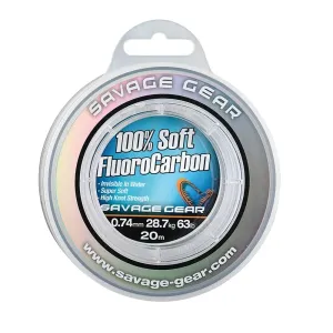 Savage Gear Fluorocarbon Soft Fluoro Carbon 50m - 0,30mm/13.3lbs/6kg