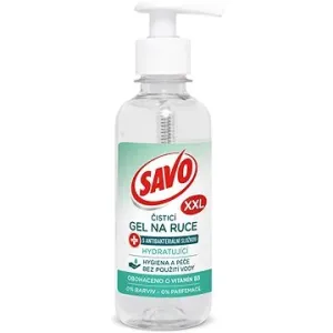 SAVO Čistící gel na ruce s antibakteriální a hydratační složkou 250 ml