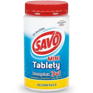 SAVO bazén - Tablety chlorové MINI KOMPLEX 3v1 0,8kg