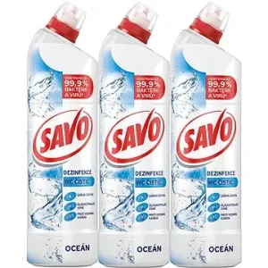 SAVO Oceán WC gel 3× 700 ml #5875238