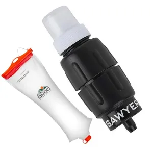 Sada vodního filtru SAWYER SP2129 MICRO + Skládací láhev CNOC Vecto 3L