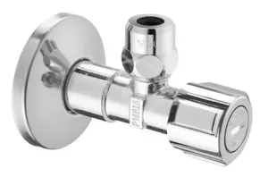 SCHELL Comfort Rohový regulační ventil s jemným filtrem, chrom 054280699