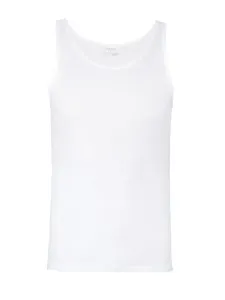 Nadměrná velikost: Schiesser, Tričko pod košili s jemným žebrováním Bílá #4790059