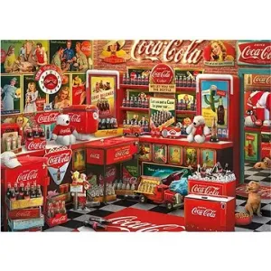 Schmidt Puzzle Coca Cola Nostalgický obchod 1000 dílků