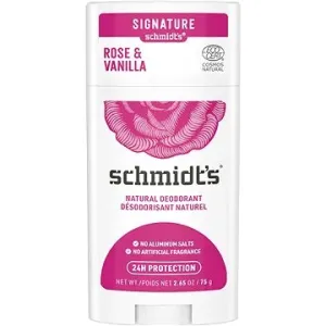 SCHMIDT'S Signature Růže + vanilka tuhý deodorant 58 ml