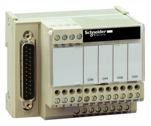 Schneider Electric Abe7Cpa21 Connection Sub Base, 4 O/p Channel