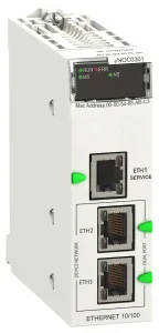 Schneider Electric Bmenoc0301C Ethernet Communication Mod W/coat, 3Port
