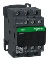 Schneider Electric Lc1D09Le7 Contactor, 3Pst-No, 208V, Din Rail/panel