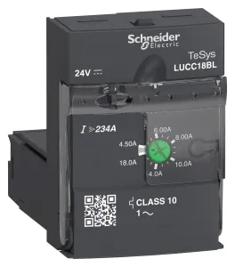 Schneider Electric Lucc18Bl Motor Starter, Dol, 18A, 4Kw, 440Vac