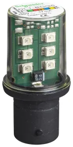 Schneider Electric Dl1Bdg5 Led Replacement Lamp, Ba15D, Orange