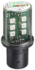 Schneider Electric Dl1Bdg6 Led Replacement Lamp, Ba15D, Blue