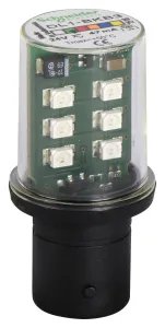 Schneider Electric Dl1Bkb3 Led Replacement Lamp, Ba15D, Green