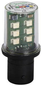 Schneider Electric Dl1Bkb5 Led Replacement Lamp, Ba15D, Orange