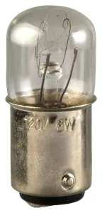 Schneider Electric Dl1Ba110 Incandescent Bulb, Ba15D, 110Vac