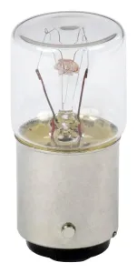 Schneider Electric Dl1Ba260 Incandescent Bulb, Ba15D, 260Vac