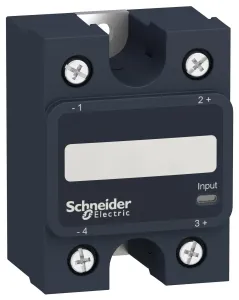 Schneider Electric Ssp1A475Bd Solid State Relay, Spst, 4-32Vdc, 75A