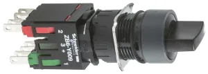 Schneider Electric Xb6Ad235B Rotary Switch, 2 Pole, 3A, 120V, 60Deg
