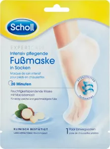 Scholl Vyživující maska na nohy s makadamovým olejem Expert Care (Foot Mask) 1 pár