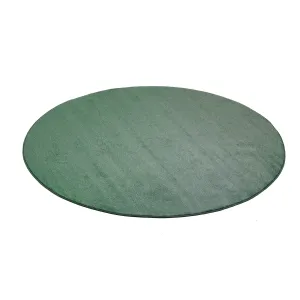 Kulatý koberec KALLE, Ø3000 mm, zelený