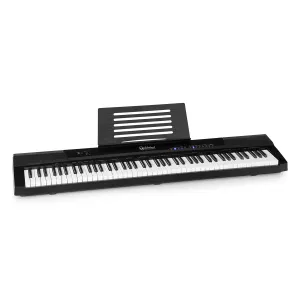 SCHUBERT Preludio, keyboard, 88 kláves, dynamika úderu, sustain pedál, černý
