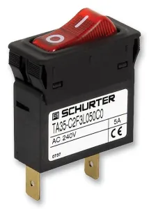 Schurter Ta35-Cftwf160C0 Circuit Breaker, 1P, 16A