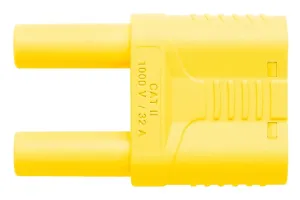Schutzinger Skurz 6100 / 19-4 Ig 2Mb Ni / Ge Conn, Banana, Plug, 32A, Yellow