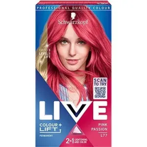 SCHWARZKOPF LIVE Colour+Lift L77 Vášnivá růžová 60 ml