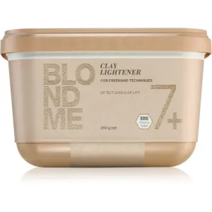 Schwarzkopf Professional Zesvětlující pudr s obsahem jílu BLONDME Bond Enforcing (Premium Clay Lightener) 350 g #5282175