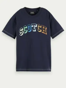 Scotch & Soda Triko dětské Modrá #2873802