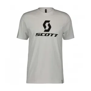 SCOTT Cyklistické triko s krátkým rukávem - ICON SS - černá/bílá S #2516561
