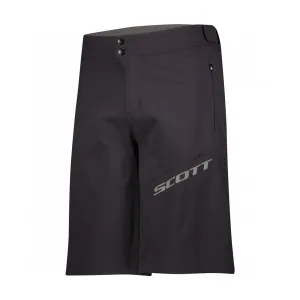 SCOTT Cyklistické kalhoty krátké bez laclu - ENDURANCE LS/FIT - černá 2XL