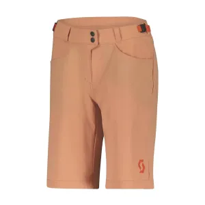 SCOTT Cyklistické kalhoty krátké bez laclu - TRAIL FLOW LADY - růžová XS #4715524