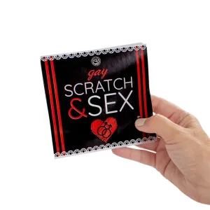 37-6230 Seškrabovací obrázky s polohami - Scratch & Sex - Gay